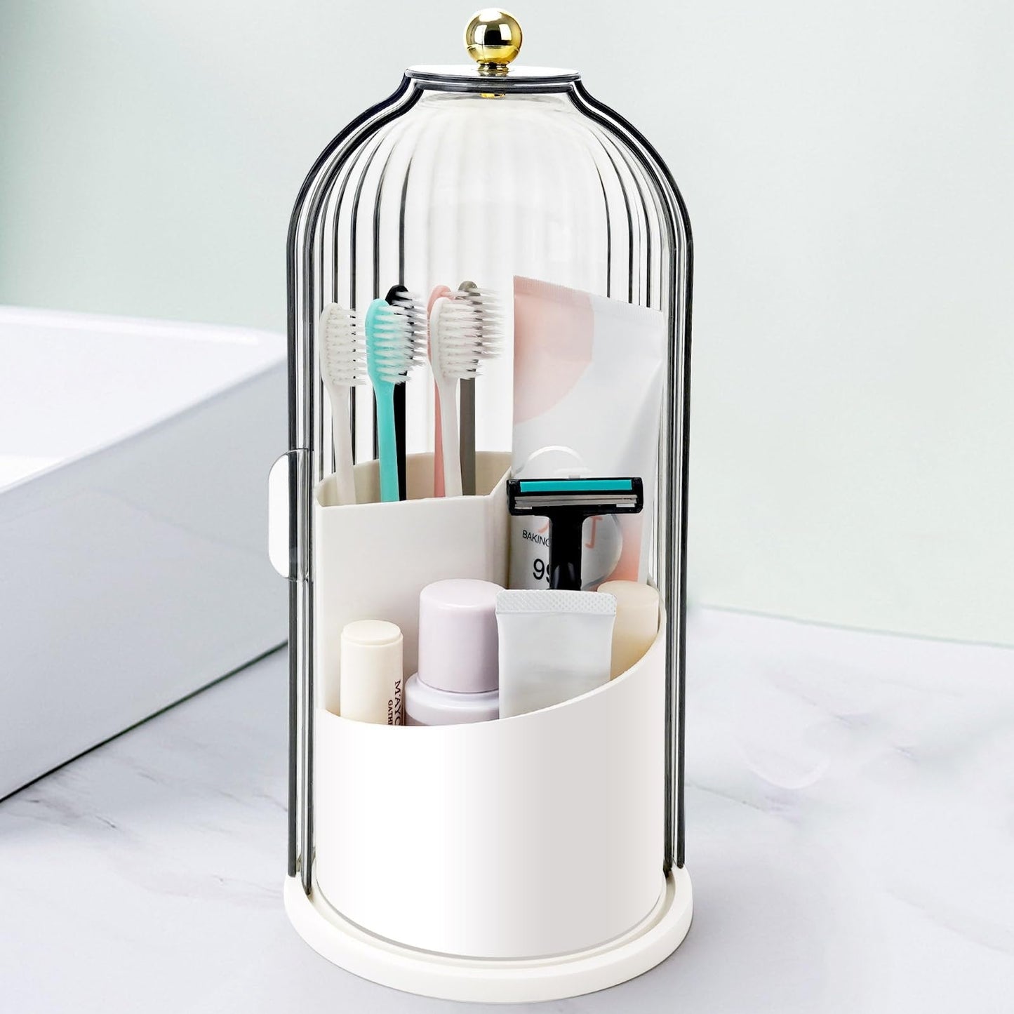 🔥💞LAST DAY 75% OFF ✨✨Sliding Lid Toothbrush Organizer