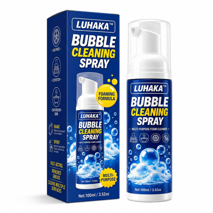 ✨LUHAKA™ Multi-Purpose Bubble Cleaning Spray -🏠 Melt Away Heavy Grease in Seconds 🫧