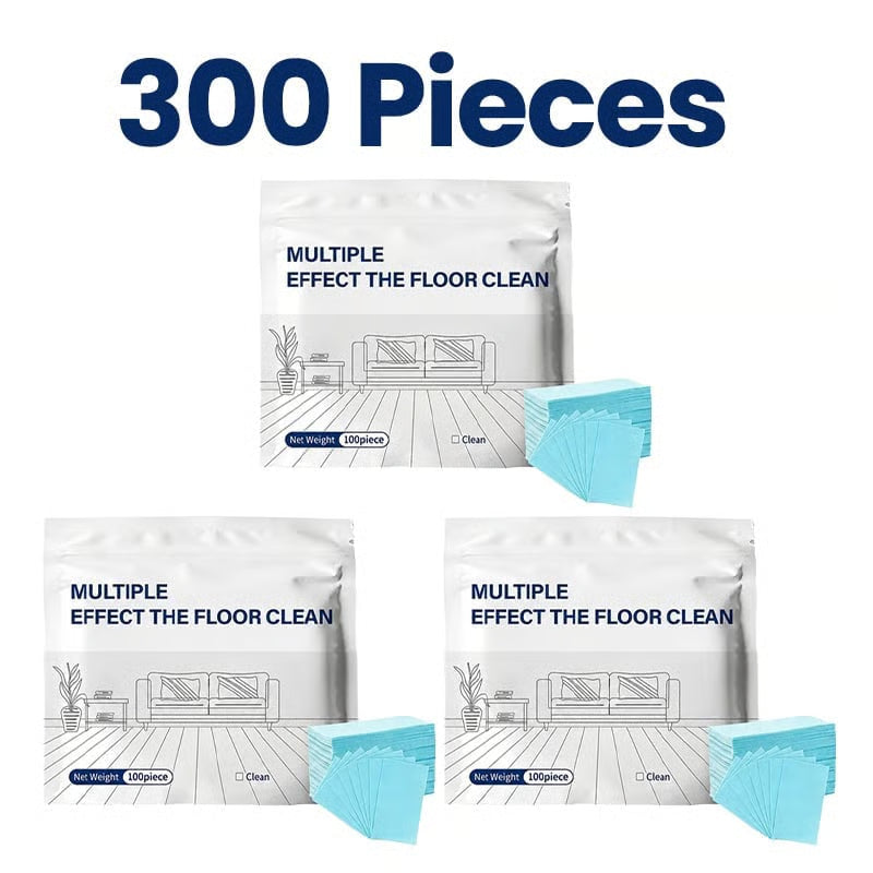 LUHAKA® 100 Piece Floor Cleaning Tablets Multi - Surface Cleaner for Hardwood Laminate Tile & RV Walls Antibacterial Deodorization Maintenance