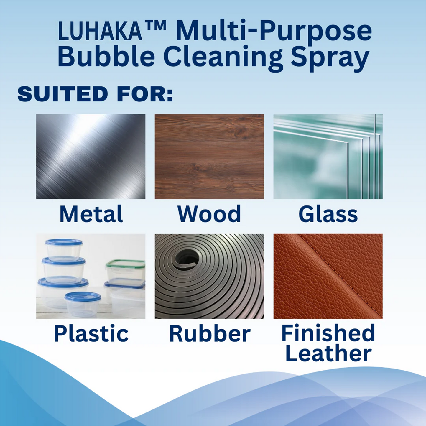 ✨LUHAKA™ Multi-Purpose Bubble Cleaning Spray -🏠 Melt Away Heavy Grease in Seconds 🫧