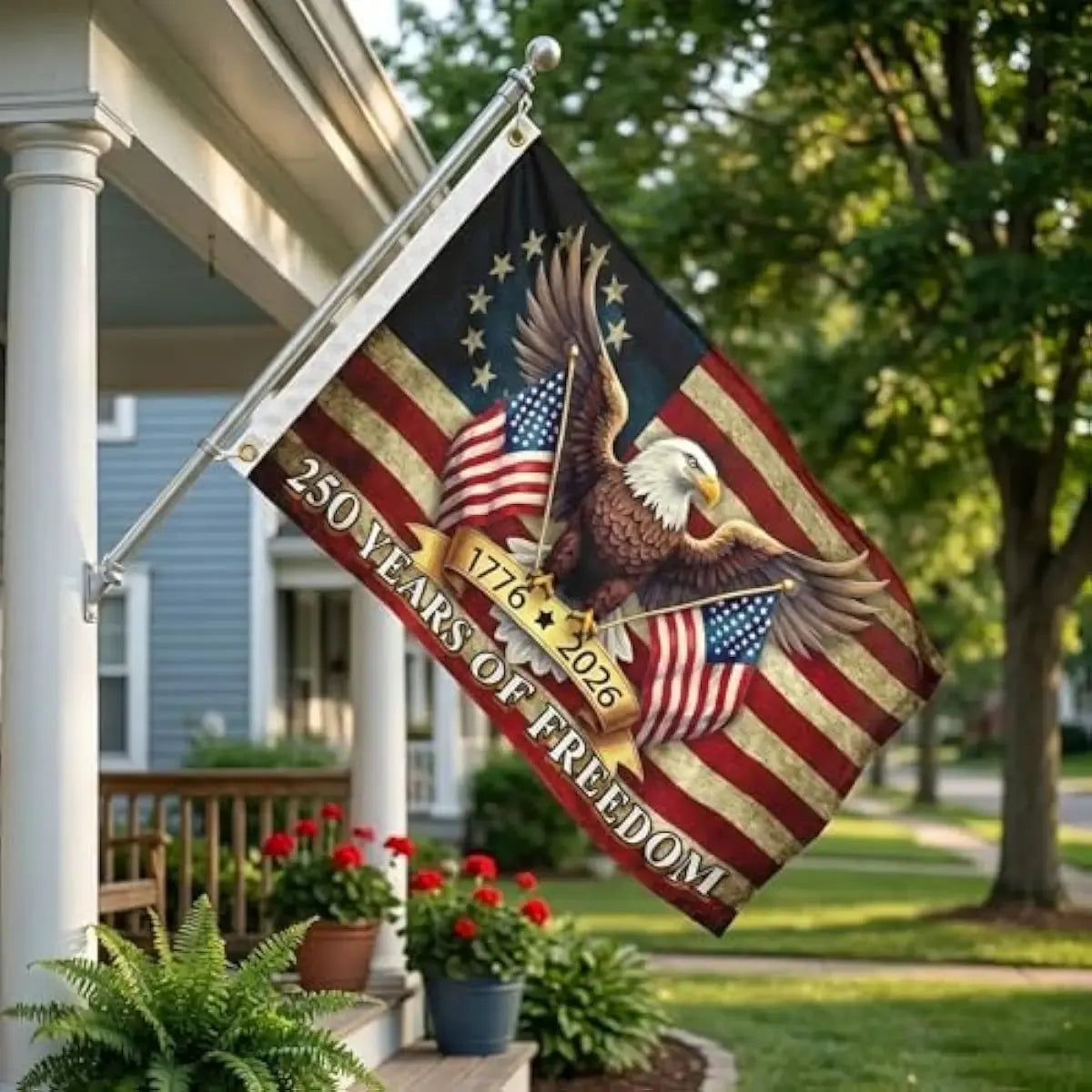 🇺🇸 Official America 250 Freedom Flag (1776–2026)