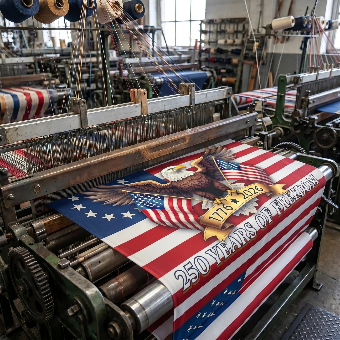 🇺🇸 Official America 250 Freedom Flag (1776–2026)