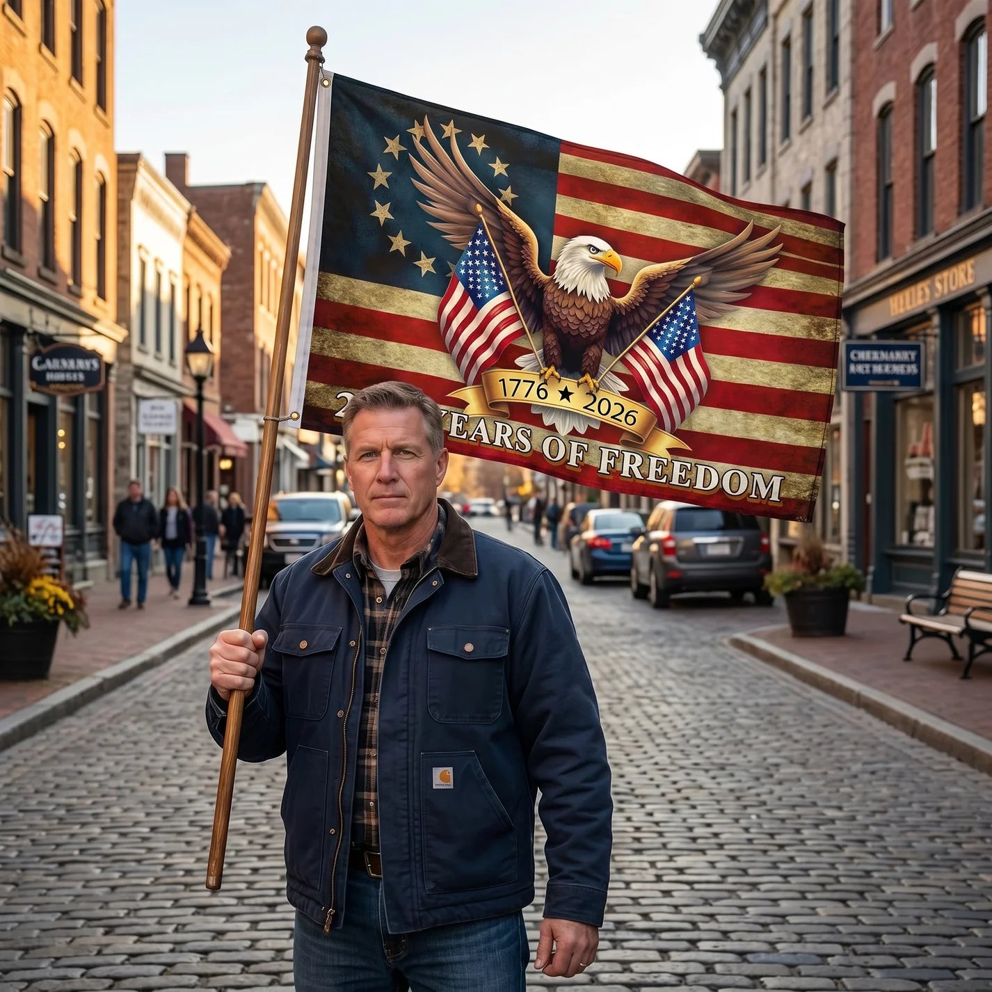 🇺🇸 Official America 250 Freedom Flag (1776–2026)